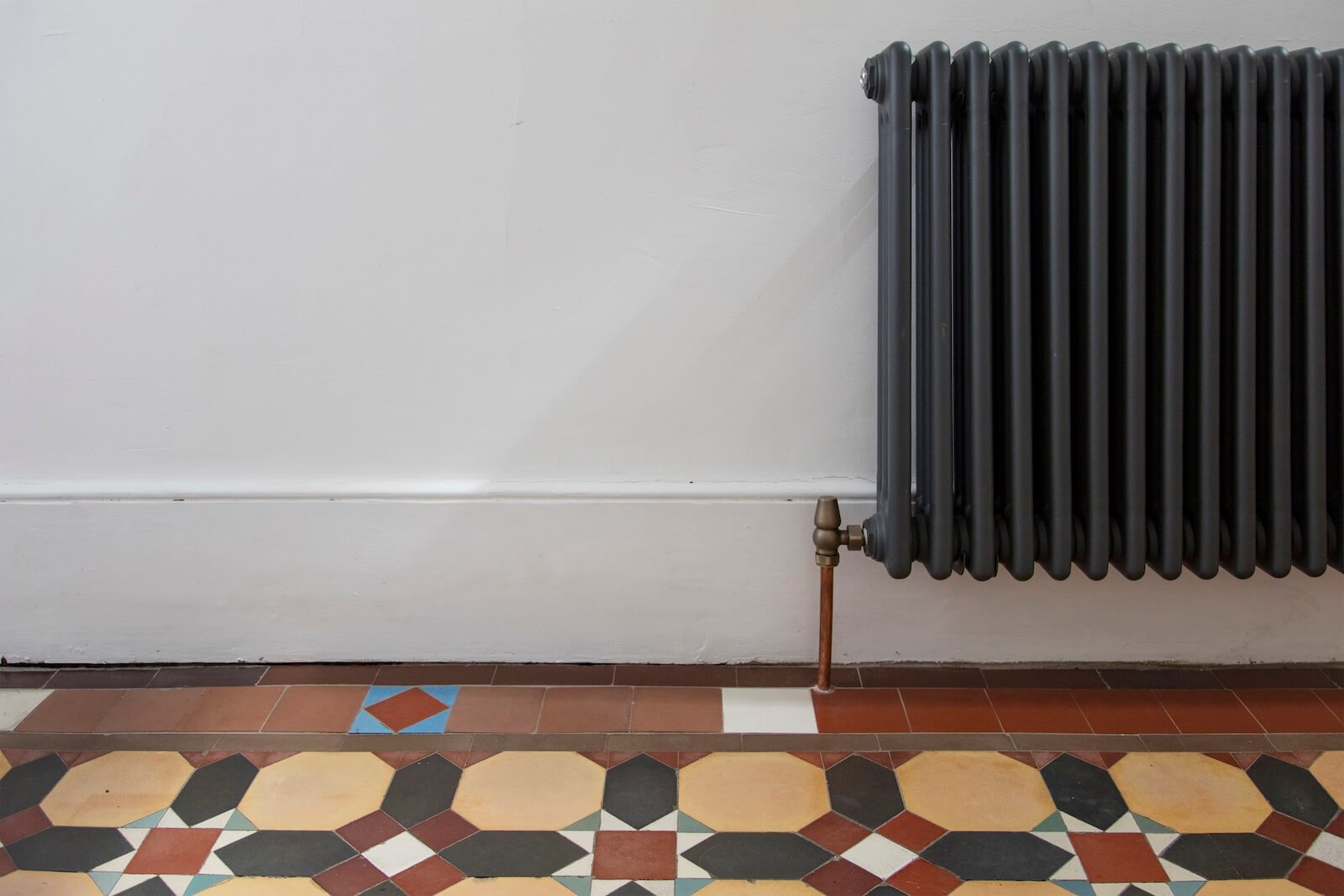 12-radiator system, new-build extension